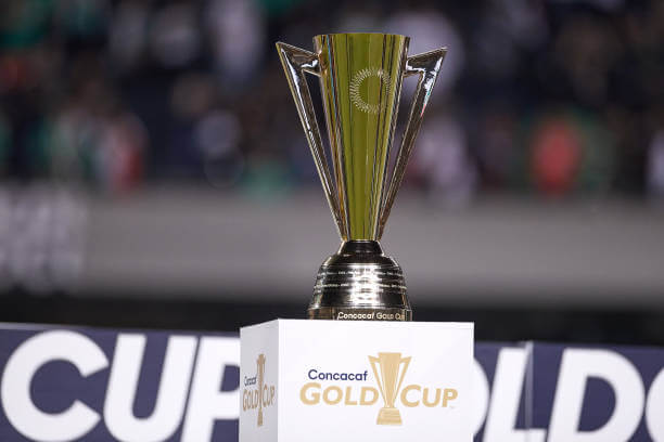 What does CONCACAF Nations League winner get: A detailed view of the CONCACAF Gold Cup winners trophy.