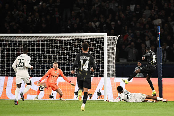 PSG vs Chelsea Review: Ousmane Dembele scores during the UEFA Champions League 2025/26 Round of 16 First Leg match between PSG and Chelsea at Parc des Princes on March 11, 2026.