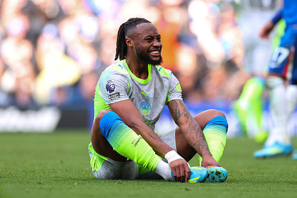 Chelsea vs Manchester City Review: Antoine Semenyo reacts after a missed chance during the Premier League match between Chelsea and Manchester City at Stamford Bridge on April 12, 2026.
