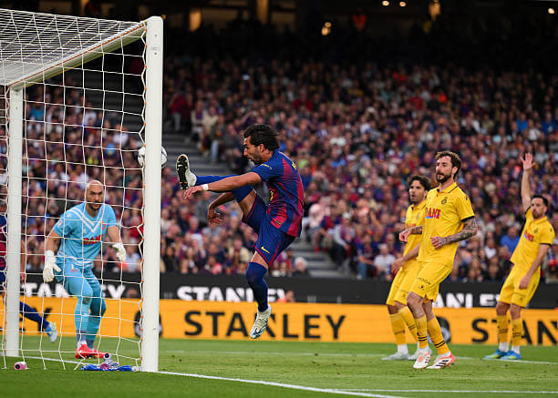 Barcelona vs Espanyol Review:  Ferran Torres scores a goal that was disallowed for offside during the La Liga match between Barcelona and Espanyol at Camp Nou on April 11 , 2026.