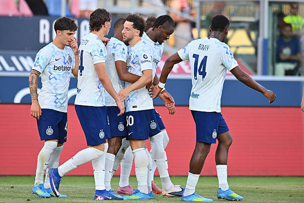 Serie A Roundup, Matchday 38: Inter players celebrates during the Serie A match between Bologna and Inter at Renato Dall'Ara Stadium on May 23, 2026.