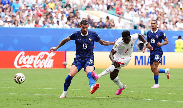 France vs England Review: Bukayo Saka scores during the FIFA World Cup 2026 Bronze Final between France and England at Miami Stadium on July 18, 2026.