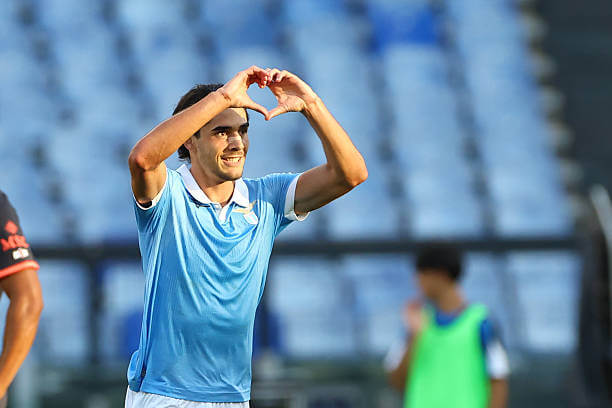 Lazio vs AC Milan Review: Matteo Cancellieri celebrates his goal during the Serie A match between Lazio and AC Milan at Stadio Olimpico on September 12, 2026.