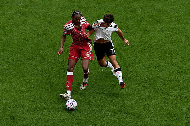 Liverpool vs Fulham Review: Jeremy Jacquet and Gonzalo Garcia battle it out during the Premier League 2026/27 match between Liverpool and Fulham at Anfield on September 12, 2026.