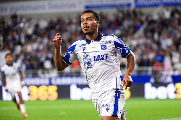 Ligue 1 Roundup, Matchday 4: Cameron Archer celebrates his goal during the Ligue 1 match between Auxerre and Nice at Stade de L'Abbe-Deschamps on September 12, 2026.
