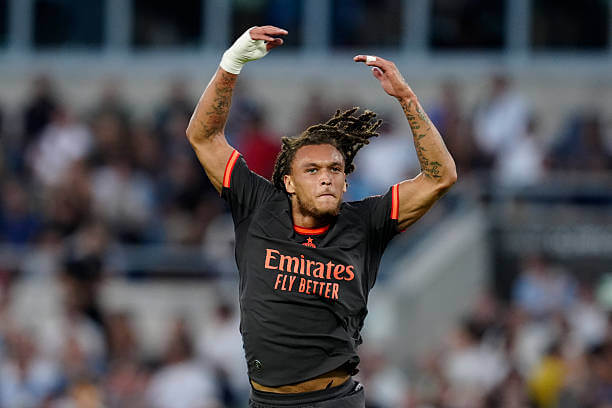 Lazio vs AC Milan Review: Diego Moreira celebrates during the Serie A match between Lazio and AC Milan at Stadio Olimpico on September 12, 2026.