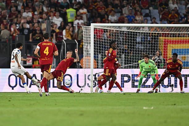 Roma vs Atalanta Review: Ederson scores during the Serie A match between AS Roma and Atalanta at the Stadio Olimpico on September 05, 2026.