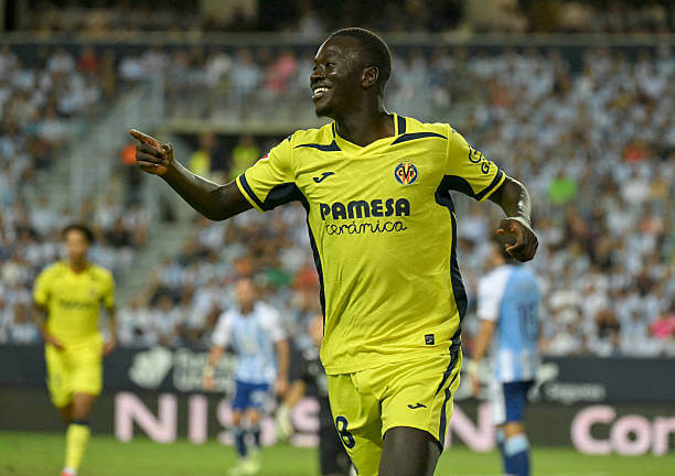La Liga Roundup, Matchday 6: Pape Gueye celebrates his goal during the LaLiga match between Malaga and Villarreal at La Rosaleda Stadium on September 17, 2026.
