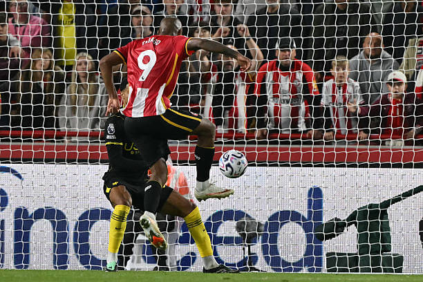Brentford vs Chelsea Review: Igor Thiago scores during the Premier League match between Brentford and Chelsea at the Gtech Community Stadium on Friday September 18, 2026.