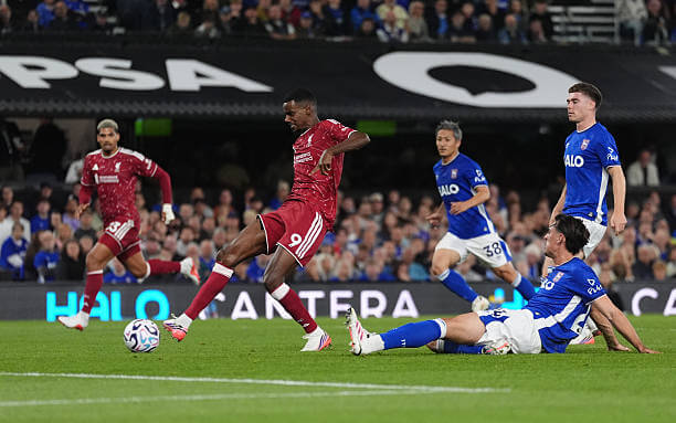 Ipswich vs Liverpool Review: Alexander Isak scores a goal which was later ruled out for an offside during the Premier League match between Ipswich and Liverpool at Portman Road on September 4, 2026.