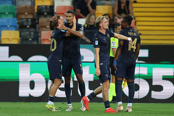 Serie A Roundup, Matchday 3: Albert Gudmundsson celebrates his goal during the Serie A match between Udinese Calcio and SS Lazio at Stadio Friuli on September 07, 2026.