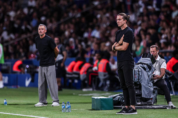 PSG vs Monaco Review: Luis Enrique and Filipe Luis look on during the Ligue 1 match between PSG and Monaco at Parc des Princes on September 4, 2026.