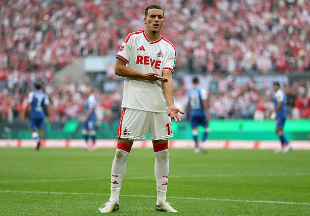 Bundesliga Roundup, Matchday 1: Said El Mala celebrates his goal during the Bundesliga 2026/27 match between FC Cologne and TSG Hoffenheim at RheinEnergieStadion on August 29, 2026.