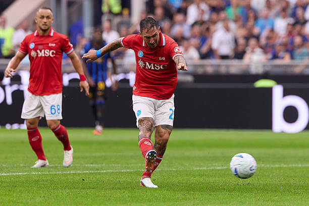 Inter vs Napoli Review: Matteo Politano scores during the Serie A match between Inter and Napoli at the Giuseppe Meazza on September 5, 2026.