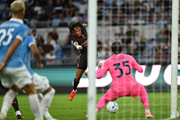 Lazio vs AC Milan Review: Diego Moreira scores during the Serie A match between Lazio and AC Milan at Stadio Olimpico on September 12, 2026.