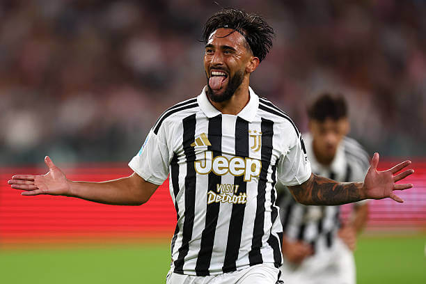 Serie A Roundup, Matchday 2: Nico Gonzalez celebrates his goal during the Serie A match between Juventus and Parma at Allianz Stadium on August 29, 2026.