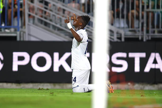 Serie A Roundup, Matchday 5: Tijani Noslin celebrates his goal during the Serie A match between Venezia and Lazio at Stadio Pier Luigi Penzo on September 19, 2026.