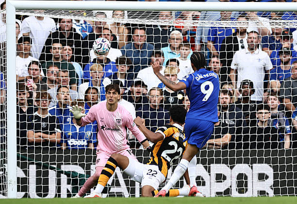 Chelsea vs Hull Review: Joao Pedro scores during the Premier League 2026/27 match between Chelsea and Hull City at Stamford Bridge on September 12, 2026.