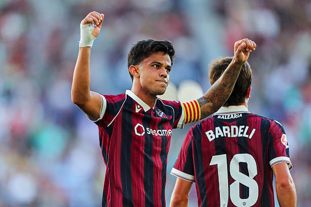La Liga Roundup, Matchday 3: Roger Brugue celebrates his goal during the LaLiga EA match between Levante and Real Betis at Ciutat de Valencia stadium on August 29, 2026.