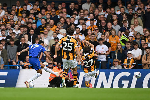 Chelsea vs Hull Review: Morgan Rogers scores during the Premier League 2026/27 match between Chelsea and Hull City at Stamford Bridge on September 12, 2026.