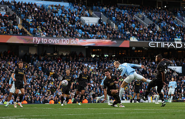 Manchester City vs Ipswich Review: Erling Haaland scores during the Premier League 2026/27 match between Manchester City and Ipswich at the Etihad Stadium on October 17, 2026.
