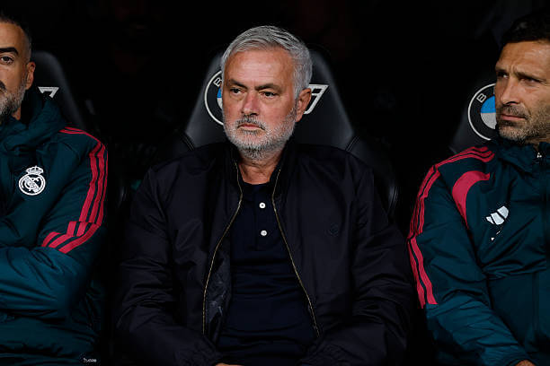 Real Madrid vs Sevilla Review: Jose Mourinho looks on during the LaLiga 2026/27 match between Real Madrid and Sevilla at Estadio Santiago Bernabéu on October 18, 2026.