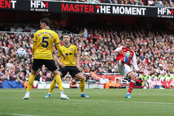 Arsenal vs Leeds Review: Kai Havertz in action during the Premier League 2026/27 match between Arsenal and Leeds at the Emirates Stadium on October 10, 2026.